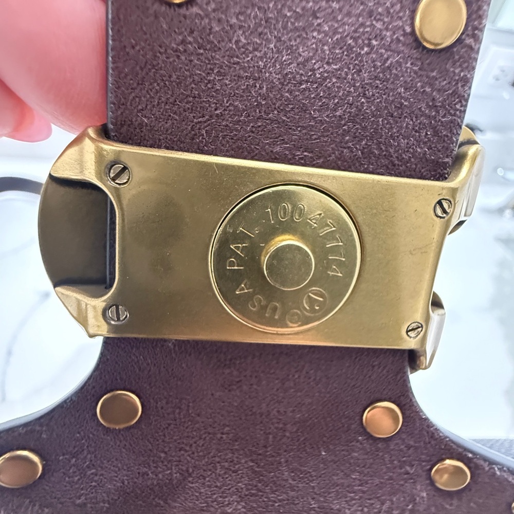 Coach Black and Brown Crossbody Bag with top handle with Gold Accents - Picture 12 of 16